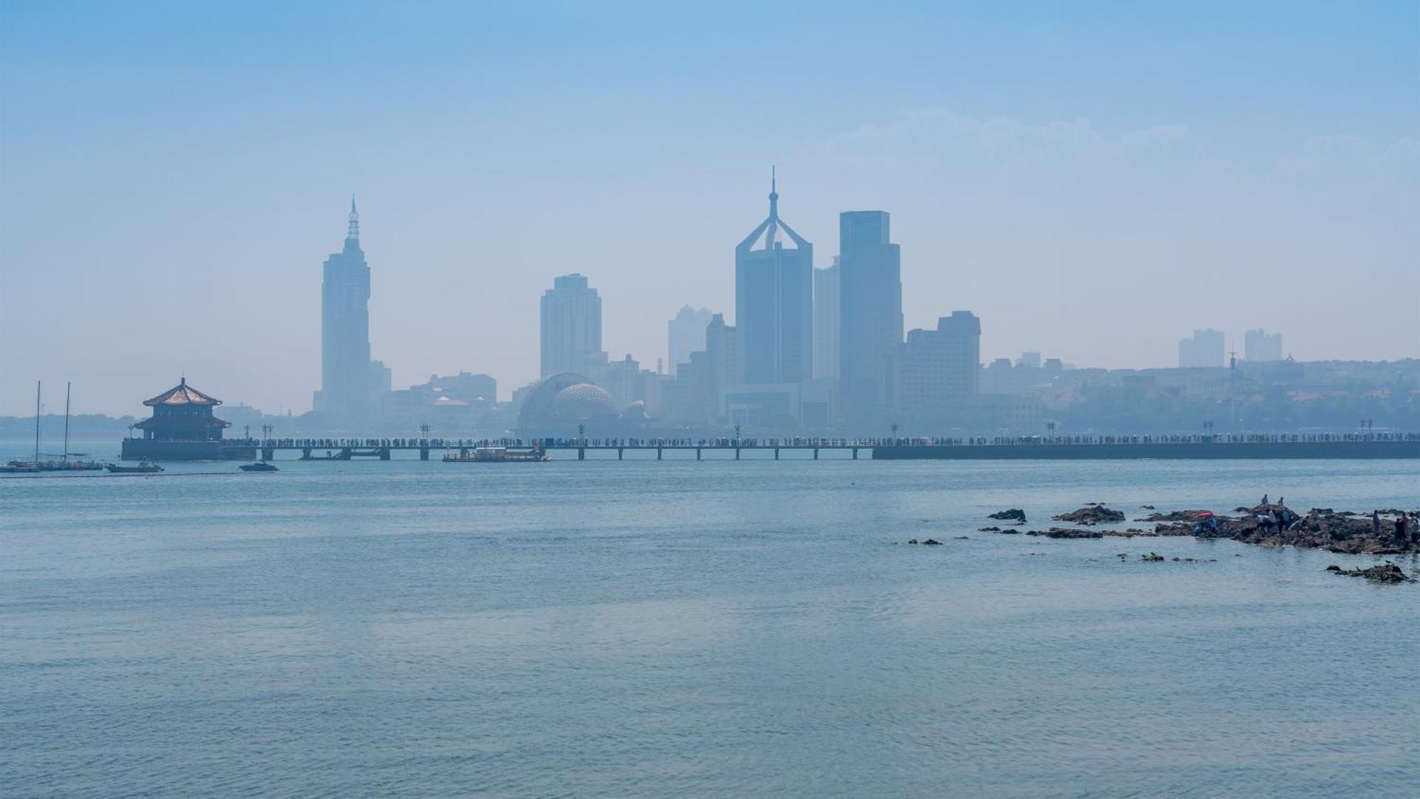 Holiday Inn Express Qingdao Shibei By Ihg Екстериор снимка