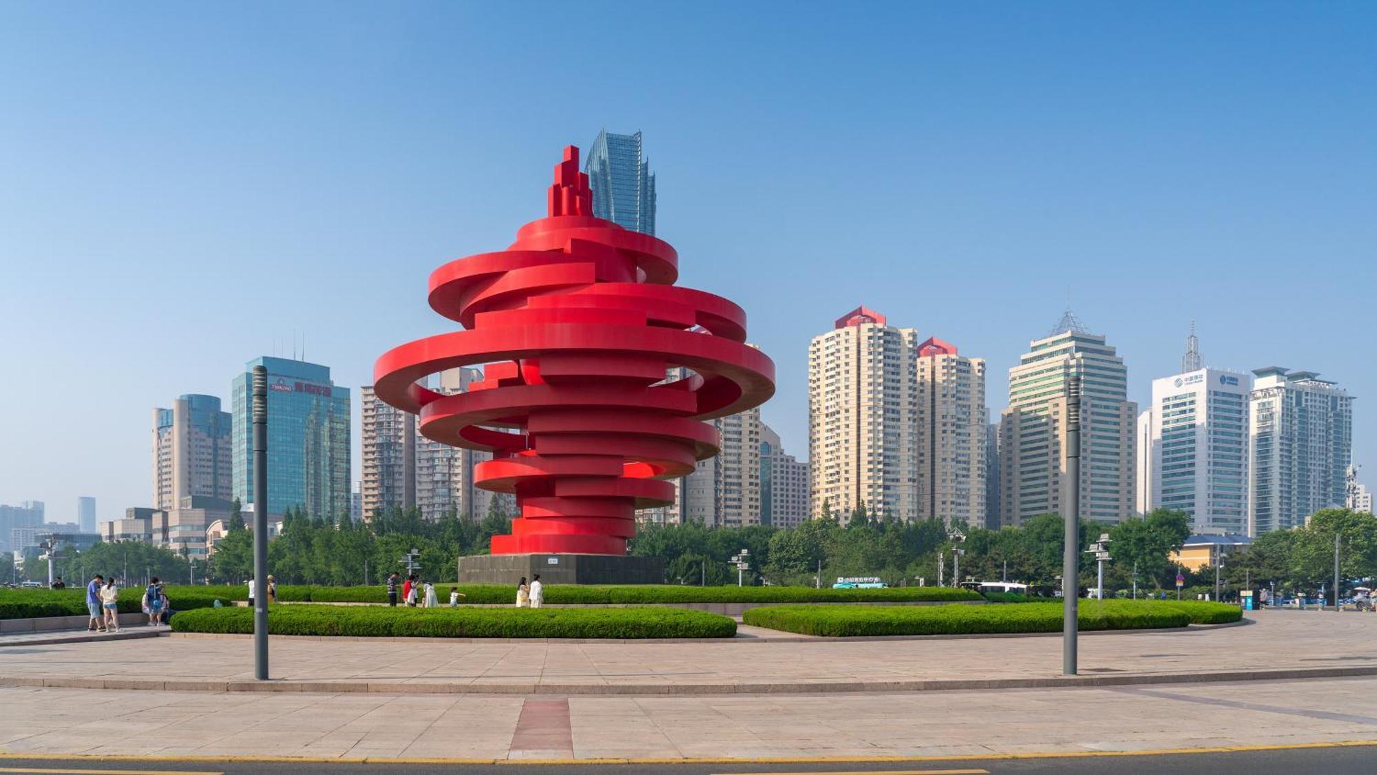 Holiday Inn Express Qingdao Shibei By Ihg Екстериор снимка