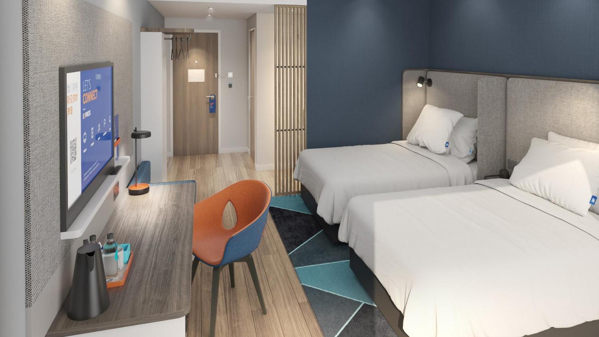 Holiday Inn Express Qingdao Shibei By Ihg Екстериор снимка
