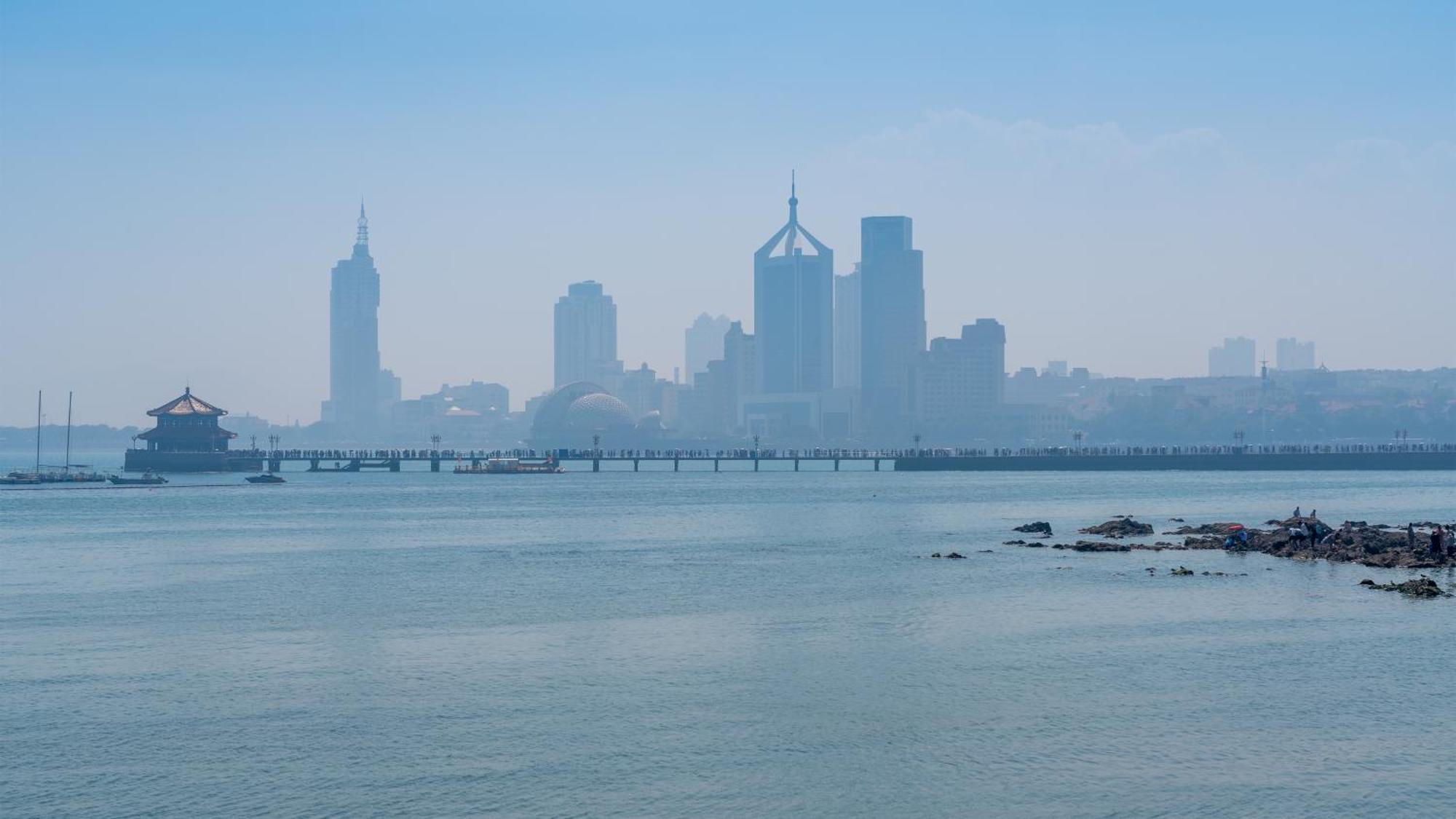 Holiday Inn Express Qingdao Shibei By Ihg Екстериор снимка